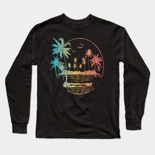 Palm Paradise Long Sleeve T-Shirt